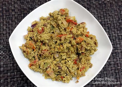 pinay poki|Poqui Poqui (Eggplant and Scrambled Eggs).